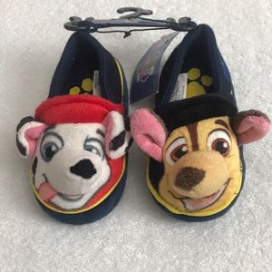 New Toddler Boys Paw Patrol Slippers Small 5/6